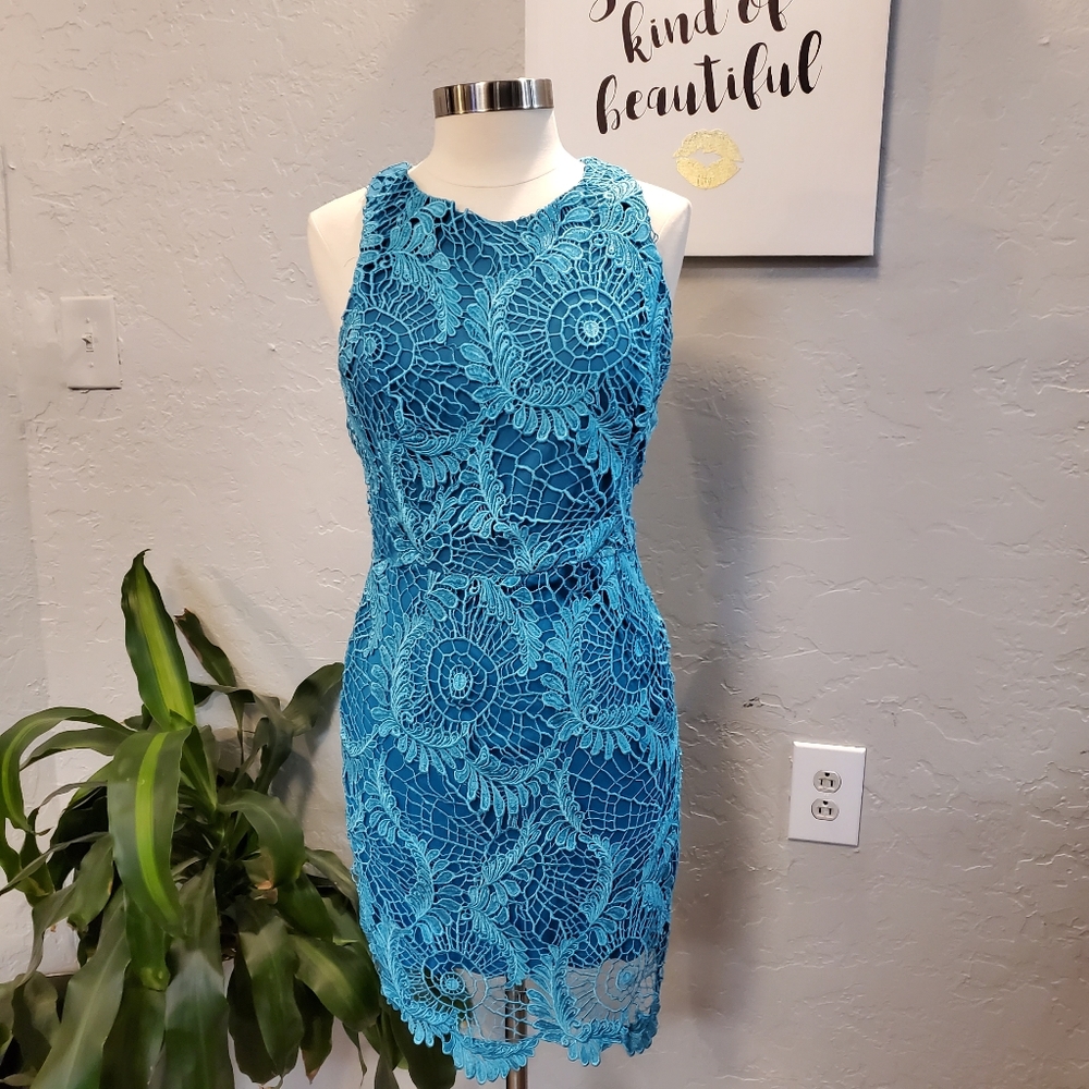 Lace Racerback Party Dress